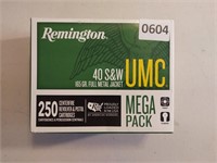 Remington Mega Pack S&W40 Cal. 165 Gr. Full Metal