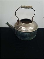Vintage aluminum teapot