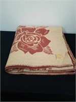 80x72-in vintage wool blanket