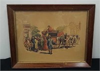 18x14-in vintage Western picture