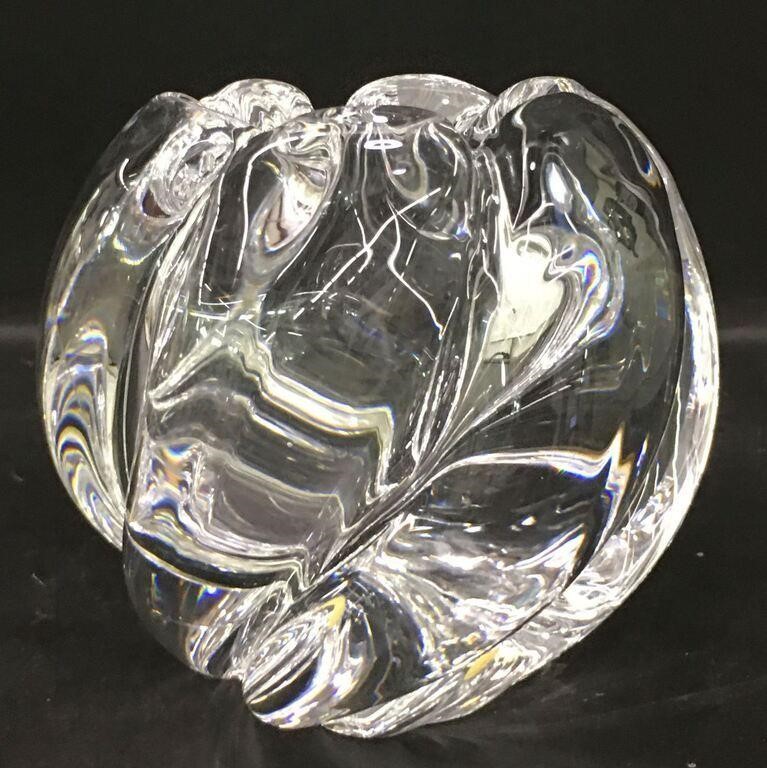 Orrefors Sweden Art Glass Bowl
