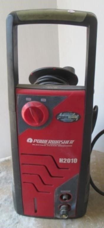 Electric clean power washer model H2010.