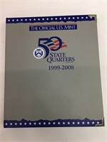 Official U. S. Mint 50 State Quarters 1999-2008