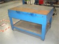 Heavy Duty Steel Welding Table  1 inch Thick Top