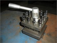 Machinist Lathe Turret Tool Holder  5x5 inches