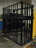 2 Piece Crane Hoist Equipment Cages