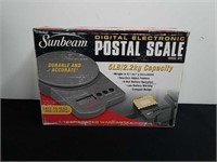 Vintage Sunbeam digital electronic postal scale