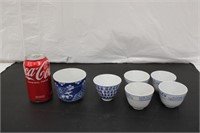 Japanese Saki Cups & Planter