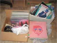 Large group of records including Air Supply,