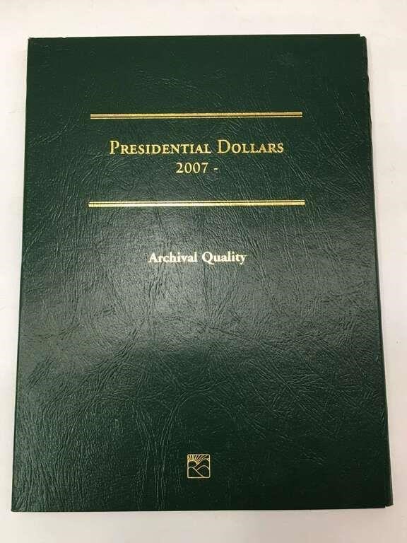 Presidential Dollars 2007- Book Set