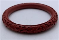 Cinnabar Bangle Bracelet