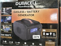 DURACELL BATTERY GENERATOR RETAIL $300