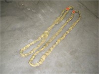 (2) Lift All 6ft Polyester Round Slings  8,400lbs