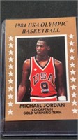 Michael Jordan 1984 USA Olympic Gold rookie promo