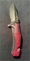 New 4.75” Pink Handle Knife