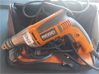 Ridgid 1/2" Reversible Electric Drill with Carry