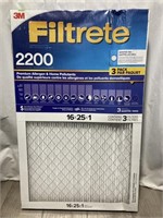 Filtrete High Performance Air Filter 16x25x1