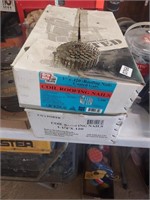 Lot of 2 Coil Roofing Nails. Not Full Boxes