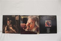 3 Kenny Rogers LPs