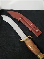 New 17-in Sea Marauder wood handle knife with