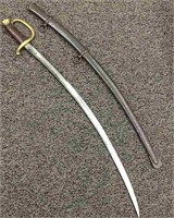 U. .s 1864 Sword With Sheath