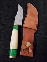 New 10.25-in green Mosaic hunting knife with