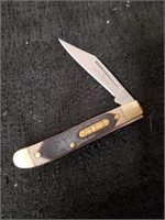 New peanut 2.75 inch Brown handle pocket knife