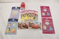 Princesses & Cars Cards w/ Patches & Stickers