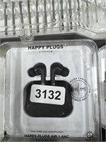 HAPPY PLUGS WIRELESS EARBUDS RETAIL $70