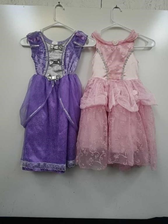 Size 3-4 princess dress up outfits