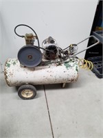 Large old air compressor untested