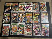 (26) Vintage Marvel Comic Books.