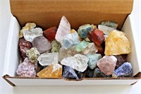 Bulk Crafters Collection 1/2 lb Box Gems Crystals