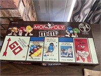 Monopoly M&M Board Game (Dining room)