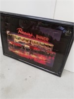Framed Rosie's Diner poster 27x 38 inches