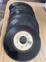 Lot of 45’s (Dining room)