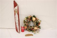 Christmas Decor & Fruit Wreath