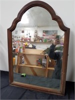Antique framed mirror 32.5 x 22.5 in