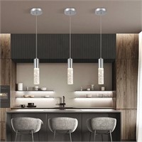 New Pack of 3 Pendant Lighting Bubble Crystal