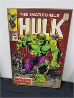 The Incredible Hulk would sign 19.5 x 13 in