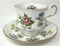 Paragon "English Flowers" Cup & Saucer
