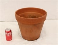 12" Round Clay Flower Pot #4
