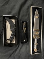 Fantasy Style Ceremonial Dagger, Karambit.