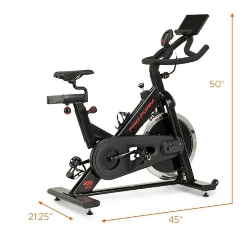 ProForm 500 SPX Indoor Cycle with Racing Seat