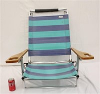 Eagles Reclining Beach Chair ~ Used Condition