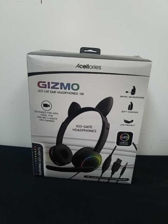 New Acellories Gizmo LED cat ear headphones