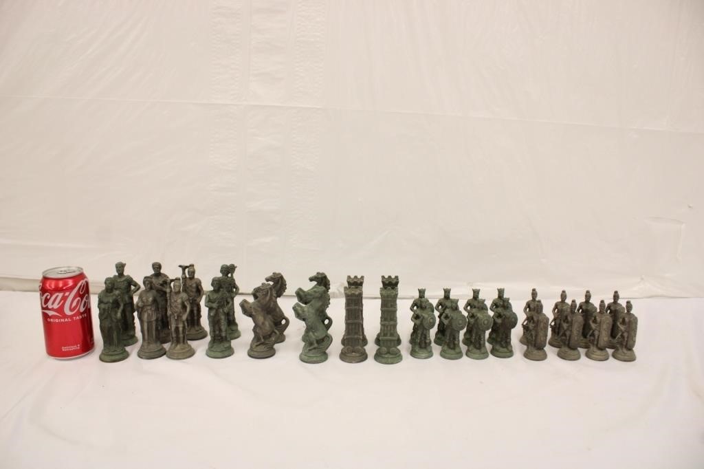 33 Heavy Metal Chess Pieces