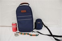 Brookstone Bag & Tamrac Camera Bag w/ Lock