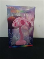 New 8-in mushroom desk lamp