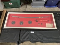 Samurai Katana Sword.: Dismantled w/ certificate